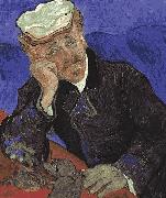 Vincent Van Gogh Portrait of Dr. Gachet painting